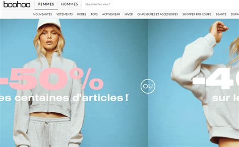 boohoo france site officiel.